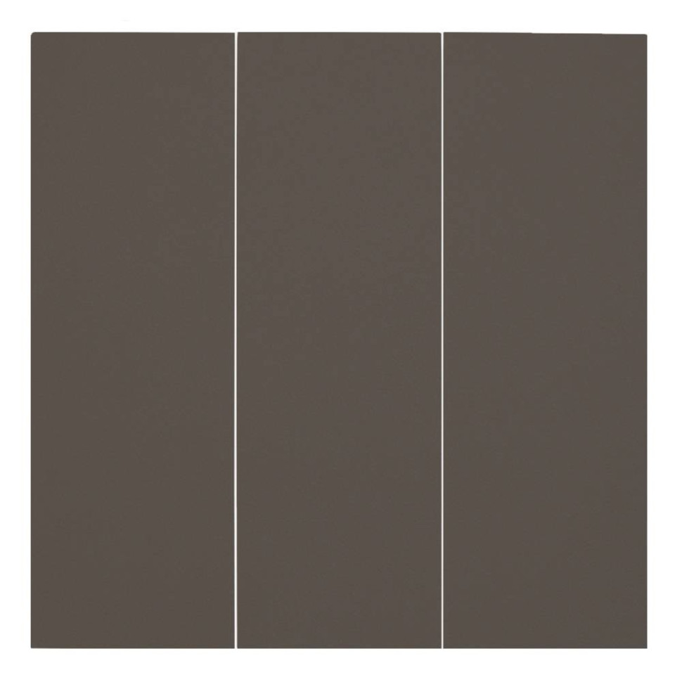 Лицевая панель выключателя 3 кл., Капучино, Rikett 35661 CP