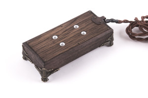 Ретро удлинитель Corriente темный дуб, бронзовые лапки, Loft&Wood LW1023/22-26