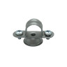 Клипса (скоба) крепежная для труб D15 мм., Оцинкованная сталь, Villaris-Loft 2031516