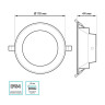 Встраиваемый светодиодный светильник Gauss Elementary Downlight 999420209