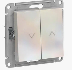 Выключатель жалюзи, Жемчуг, AtlasDesign SE ATN000419 Выключатель жалюзи, Жемчуг, AtlasDesign SE ATN000419