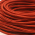 Ретро кабель круглый 2x0,75 Красный шёлк, Interior Wire ПДК2075-КРШ (1 метр)