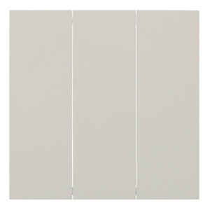 Лицевая панель выключателя 3 кл., Лен, Rikett 35661 LN