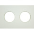 Рамка 2 местная пластик, Слоновая кость, Шедель Bironi BF6-620-211M