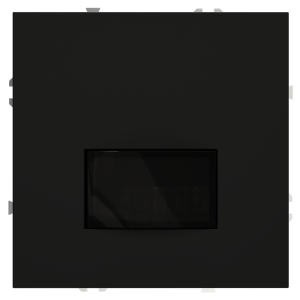 Лицевая панель для датчика движения, Черный матовый, S70 Voltum VLS002208