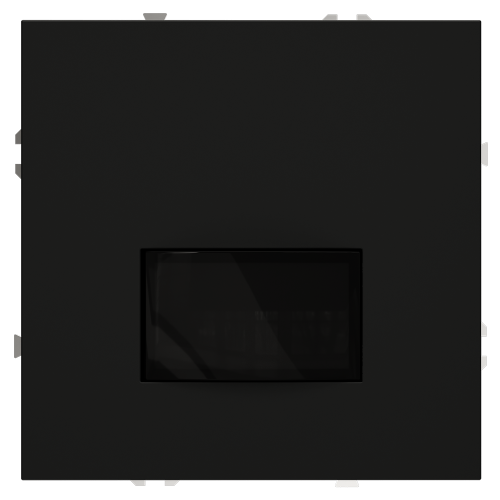 Лицевая панель для датчика движения, Черный матовый, S70 Voltum VLS002208