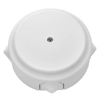 Распаечная коробка пластик D124x45, Белый, Bylectrica КМ-447