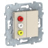 Розетка RCA, Бежевый, Unica New Schneider NU543144 Розетка RCA, Бежевый, Unica New Schneider NU543144