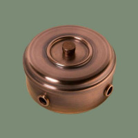 Распаечная коробка из меди D95, светлая медь, ДИП Romatti DIP33-95