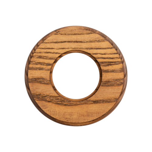 Рамка 1 местная деревянная под электрику Salvador на бревно D240, ясень в масле, DecoWood СМСМ1кр-240