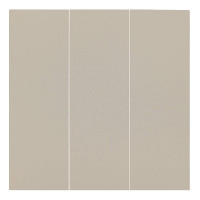 Лицевая панель выключателя 3 кл., Латте, Rikett 35661 LT