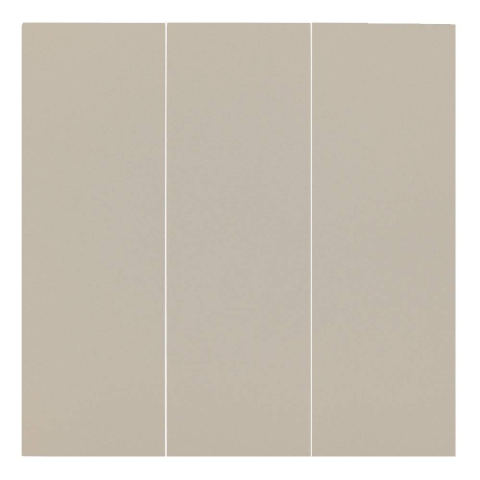 Лицевая панель выключателя 3 кл., Латте, Rikett 35661 LT