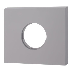 Рамка 1 местная пластик, Титан, Шедель Bironi BF6-610-26M