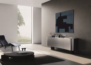 Рамка 5 местная, стекло, Титан, Voltum S70 VLS110506