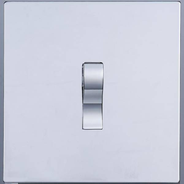 Выключатель кнопочный 1 кл. перекрест. (внутренний монт.), Хром, Navarra Salvador SJAN77DC17