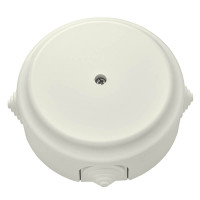 Распаечная коробка пластик D124x45, Бежевый, Bylectrica КМ-447