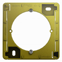 Коробка накладного монтажа 1 местная, Фисташковый, Glossa SE GSL001000