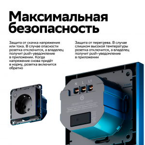 Розетка с З/К со шторками, Карбон, AtlasDesign Sber SE ATN001045Z