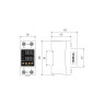 Реле 1P+N 63А Werkel W932P63R