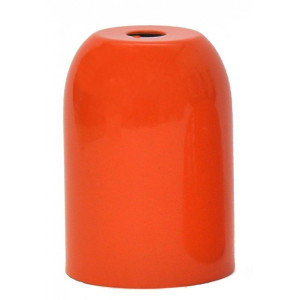 Ретро патрон металлический Е27, оранжевый, 25929 Euro-Lamp
