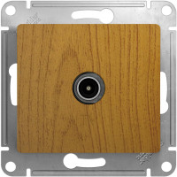 Розетка телевизионная TV, Дуб, Glossa SE GSL000591