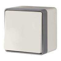 Выключатель 1 кл., герметичный IP44, Слоновая кость, Gallant Werkel W5010203