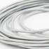 Ретро кабель круглый 2x0,75 Серебристый шёлк, Interior Wire ПДК2075-СРШ (1 метр)