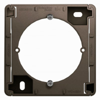 Коробка накладного монтажа 1 местная, Шоколад, Glossa SE GSL000800