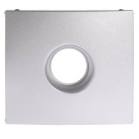 Лицевая панель розетки телевизионной TV, алюминий, Valena Classic Legrand 770256