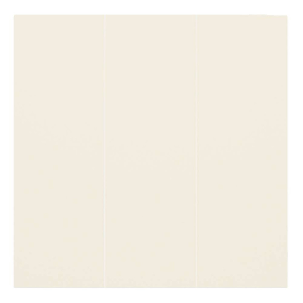 Лицевая панель выключателя 3 кл., Кремовый сатин, Rikett 35661 MC