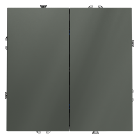 Выключатель 2кл., с/подсв., Титан, Voltum S70 VLS020206