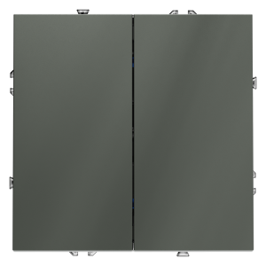 Выключатель 2кл., с/подсв., Титан, Voltum S70 VLS020206