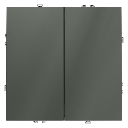 Выключатель 2кл., с/подсв., Титан, Voltum S70 VLS020206