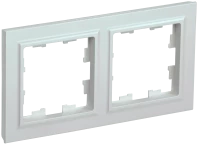 Рамка 2 местная, Жемчуг, Brite IEK BR-M22-K36