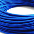 Ретро кабель круглый 2x0,75 Синий шёлк, Interior Wire ПДК2075-СНШ (1 метр)