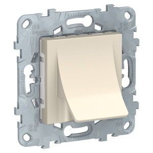 Вывод кабеля, бежевый, Unica New Schneider NU586244
