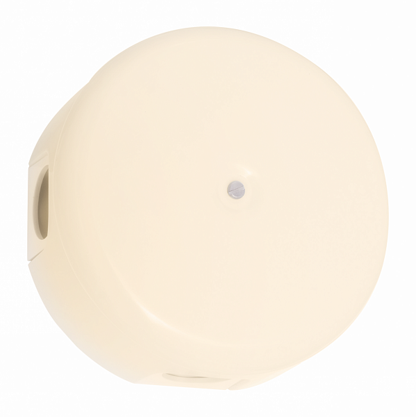 Распределительная коробка пластик D78х30, Ванильный глянец, Jantera JNO.4OD1.PG03