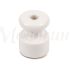 Кабельный изолятор искусственная керамика, белый, ТМ МезонинЪ GE20025-01
