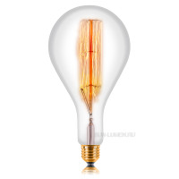 Ретро лампа накаливания PS160 F2 95Вт Е40, прозрачная Sun Lumen 054-119