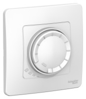 Диммер поворотно-нажимной 400Вт, Белый, Blanca SE BLNSS040011