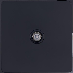 Розетка телевизионная TV(внутренний монт.), Черный, Merida Salvador SBAN11B1A14