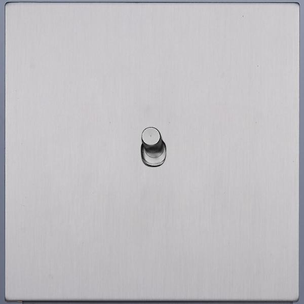 Выключатель тумблерный 1 кл. (внутренний монт.), Никель, Asturias Salvador SJAN55CC1