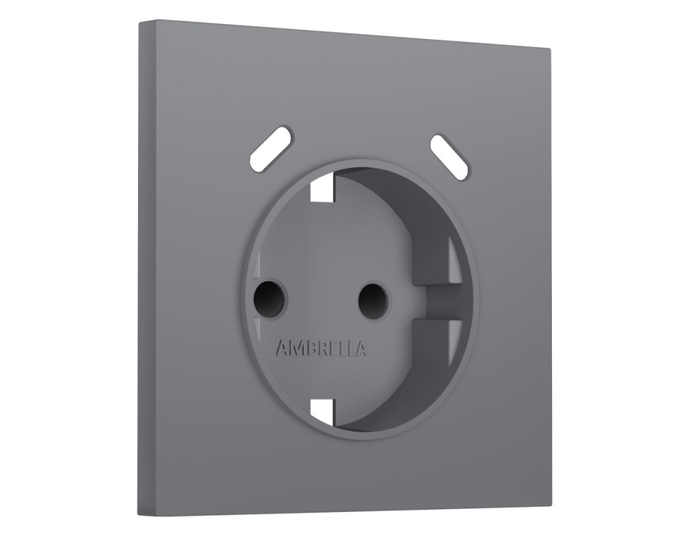 Лицевая панель розетки с З/К и USB зарядкой C+С со шторками, Платиново-серый Мягкое касание, Sigma Quant Ambrella Volt SP8705 Лицевая панель розетки с З/К и USB зарядкой C+С со шторками, Платиново-серый Мягкое касание, Sigma Quant Ambrella Volt SP8705