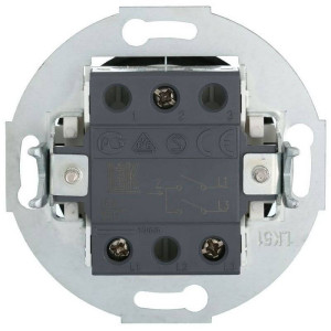 Выключатель кнопочный 2 кл., Черный, Vintage LK Studio 881108-1