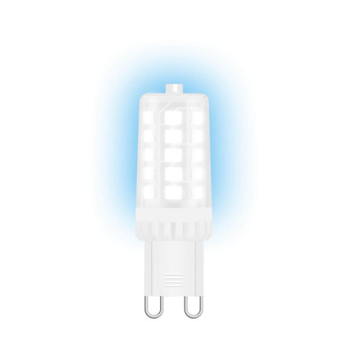 Лампа светодиодная Gauss G9 3,5W 4100К прозрачная 107009205