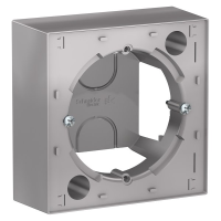 Коробка накладного монтажа 1 местная, Алюминий, AtlasDesign SE ATN000300