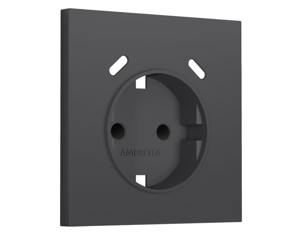 Лицевая панель розетки с З/К и USB зарядкой C+С со шторками, Графит Мягкое касание, Sigma Quant Ambrella Volt SP9105 Лицевая панель розетки с З/К и USB зарядкой C+С со шторками, Графит Мягкое касание, Sigma Quant Ambrella Volt SP9105