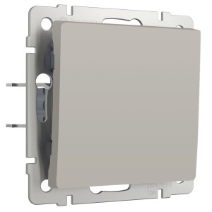 Выключатель 1 кл. проходной, Hammer дымчатый, Werkel W1212004