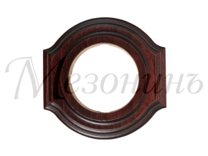Рамка 1 местная Элегант, Красное дерево, ТМ МезонинЪ GE70721-27