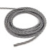 Ретро кабель витой 3x2,5 Серебристый винтаж Lindas 63256 (1 метр)